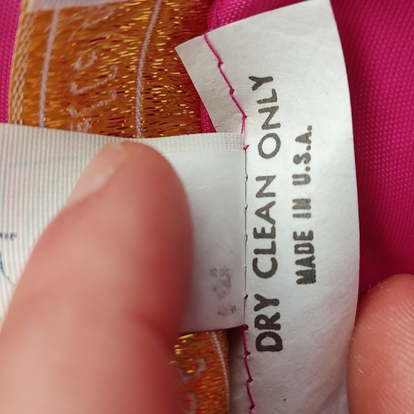 Michael Marcella Vintage 80s Fuschia Wrap Shirt - Picture 4 of 11